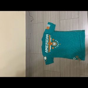 Green and Orange Affliction Shirt